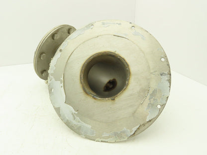 4"x 90° Stainless Flanged Pipe Elbow Vacuum Blower Intake
