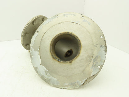 4"x 90° Stainless Flanged Pipe Elbow Vacuum Blower Intake