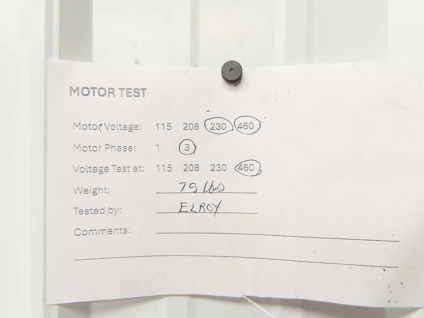 Immersion Coolant Pump 1-1/2" NPT Cast Iron 1Hp 230/46V 3PH 18" Depth