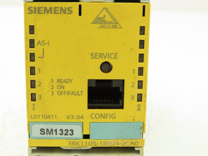 Siemens 3RK1105-1BE04-2CA0 Current Monitor Safety Relay Module