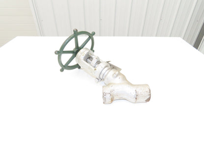 Edward B16.34LTD Univalve Globe Valve 3/4" NPT 1690lb Forged Steel Rising Stem