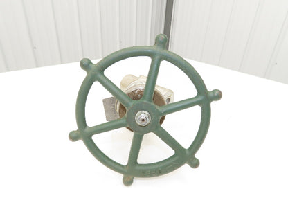 Edward B16.34LTD Univalve Globe Valve 3/4" NPT 1690lb Forged Steel Rising Stem