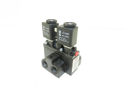 Aro Fluid Power A713SD-120A Pneumatic Solenoid Valve 150psi 3-Pos 4-Way 120V