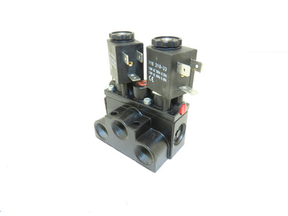 Aro Fluid Power A713SD-120A Pneumatic Solenoid Valve 150psi 3-Pos 4-Way 120V