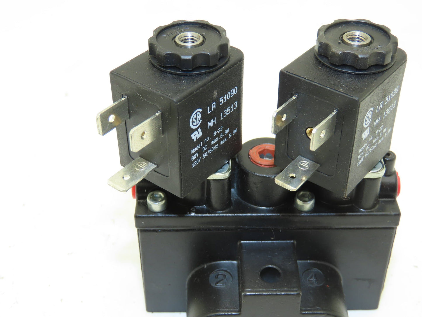 Aro Fluid Power A713SD-120A Pneumatic Solenoid Valve 150psi 3-Pos 4-Way 120V