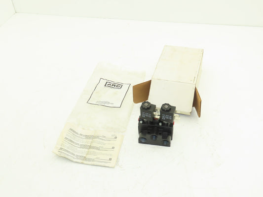 Aro Fluid Power A713SD-120A Pneumatic Solenoid Valve 150psi 3-Pos 4-Way 120V