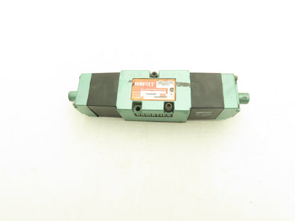 Numatics 554SS500K Pneumatic Solenoid Valve 150psi 3-Pos 4-Way 120V