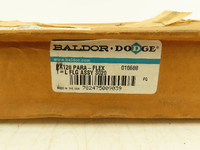 Baldor Dodge PX120 Para-Flex Coupling T-L Flange Assembly 3020