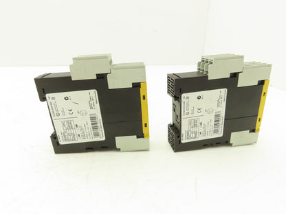 Siemens 3RK1205-0BE00-0AA2 Digital Safety Relay Input Outpu Module Lot of 2