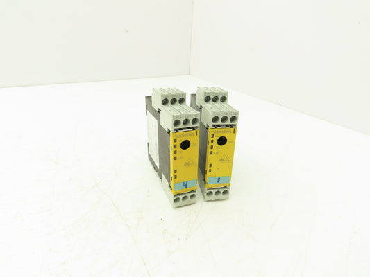Siemens 3RK1205-0BE00-0AA2 Digital Safety Relay Input Outpu Module Lot of 2