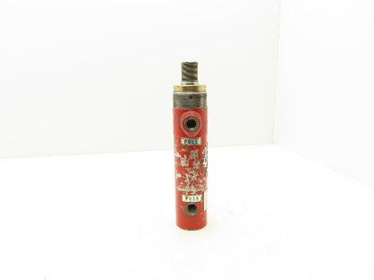 Riken Seiki D1-100 Hydraulic Cylinder Jack 100kN Capacity 100mm Stroke 68.9MPa