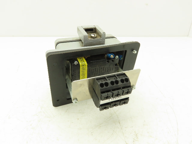 Mencom DP-2RJ45-R-P32 PLC Panel Interface Connector 120V Outlets RJ45 Ethernet