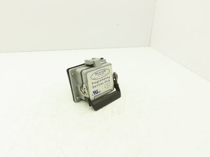 Mencom DP-2RJ45-R-P32 PLC Panel Interface Connector 120V Outlets RJ45 Ethernet