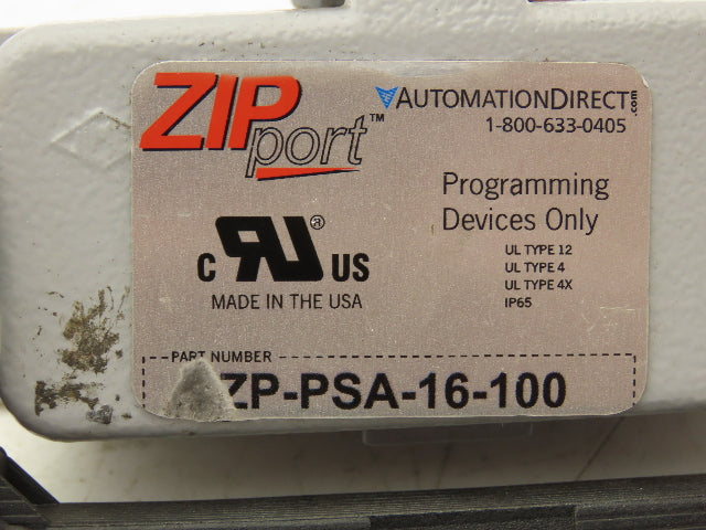 Automation Direct ILME ZP-PSA-16-100 PLC Panel Interface Connector 120V Outlet