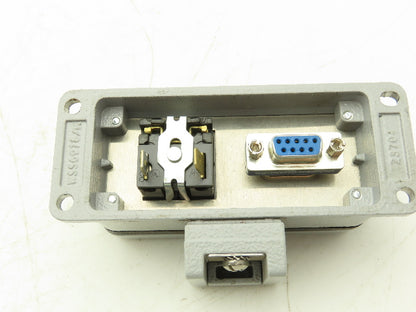 Automation Direct ILME ZP-PSA-16-100 PLC Panel Interface Connector 120V Outlet