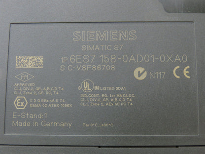 Siemens 158-0AD01-0XA0 6ES7 158-0AD01-0XA0 Simatic DP/DP Coupler Bus Module