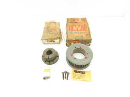 TB Woods SK138 | P29-14M-40-SK Timing Belt Synchronous Pulley Sheave W/ Bushing