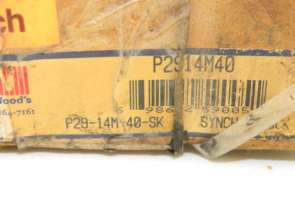 TB Woods SK138 | P29-14M-40-SK Timing Belt Synchronous Pulley Sheave W/ Bushing