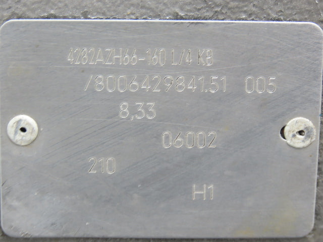 Nord SK 4282AZH66-160L/4KB Clincher Gearbox 8.33:1 Parallel Hollow Shaft 20Hp