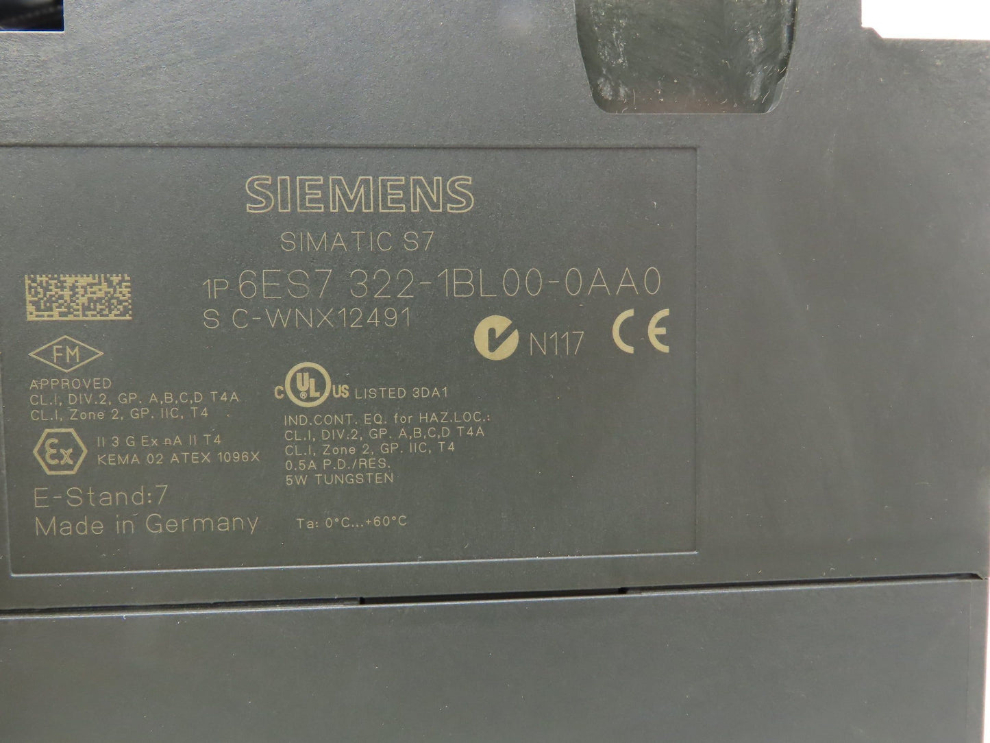 Siemens Block I/O Input PLC Input Output Module Assembly & Rail