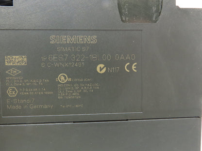 Siemens Block I/O Input PLC Input Output Module Assembly & Rail