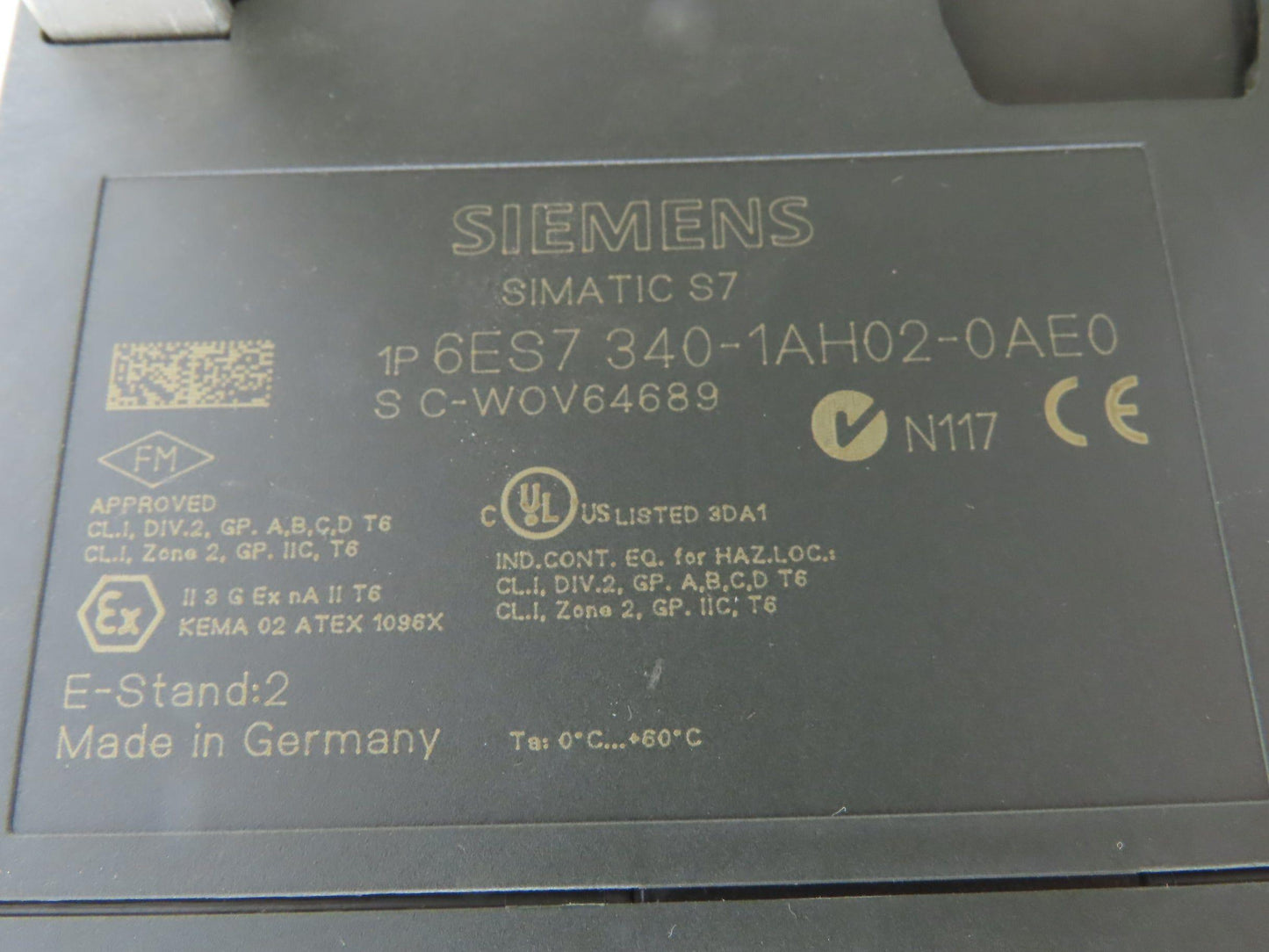 Siemens Block I/O Input PLC Input Output Module Assembly & Rail
