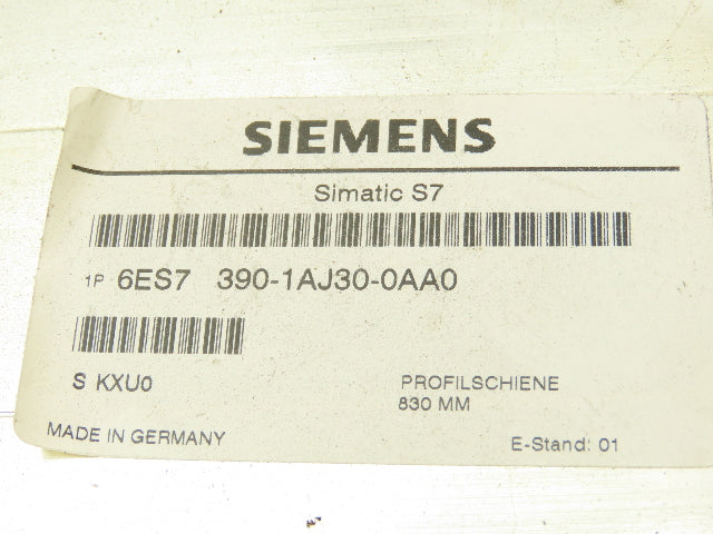 Siemens Block I/O Input PLC Input Output Module Assembly & Rail