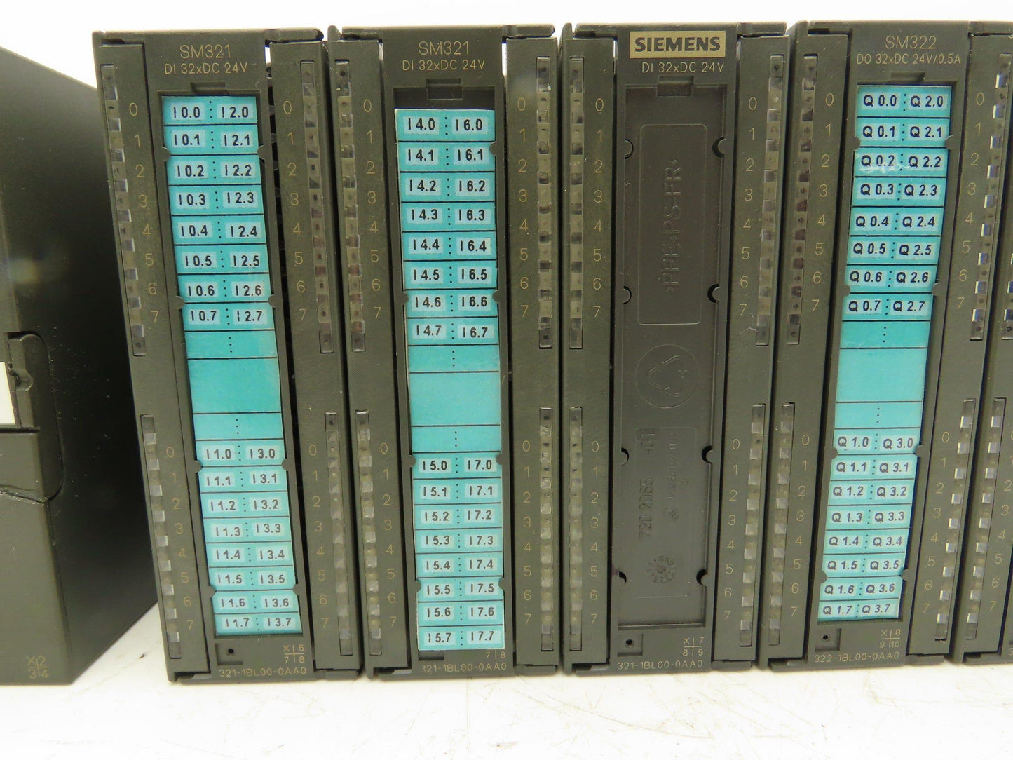 Siemens Block I/O Input PLC Input Output Module Assembly & Rail