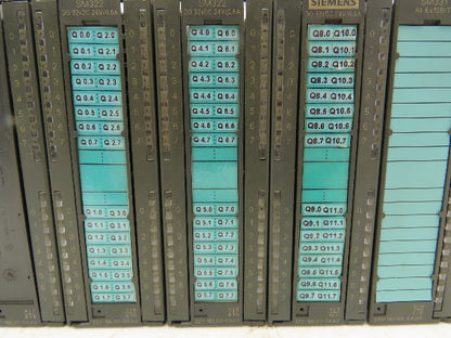 Siemens Block I/O Input PLC Input Output Module Assembly & Rail