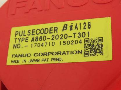 Fanuc A06B-0078-B103 AC Servo Motor 1.8kw 138V 2000rpm Encoder A860-2020-T301