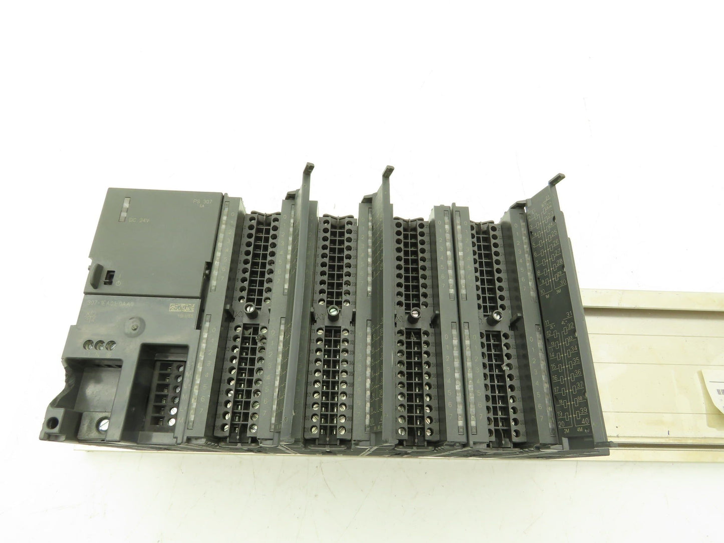 Siemens Block I/O Input PLC Input Output Module Assembly & Rail