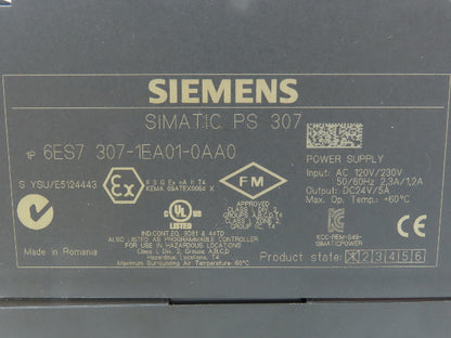 Siemens Block I/O Input PLC Input Output Module Assembly & Rail