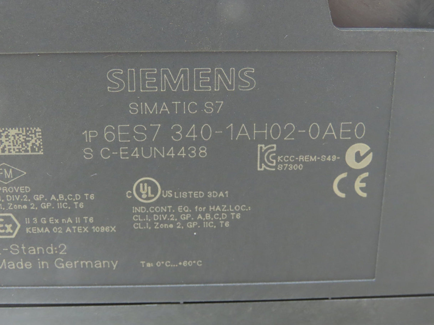 Siemens Block I/O Input PLC Input Output Module Assembly & Rail