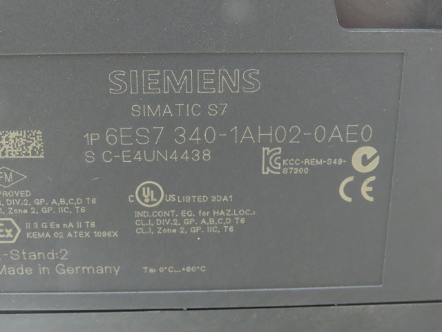 Siemens Block I/O Input PLC Input Output Module Assembly & Rail
