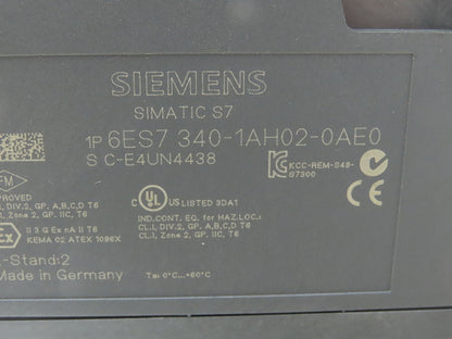 Siemens Block I/O Input PLC Input Output Module Assembly & Rail