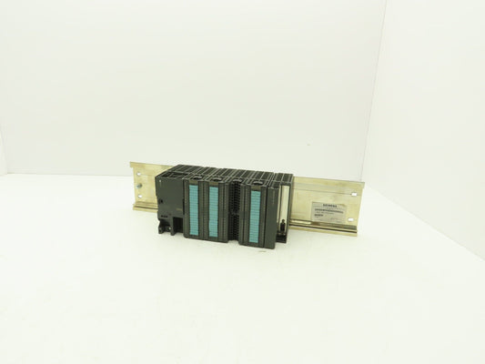 Siemens Block I/O Input PLC Input Output Module Assembly & Rail