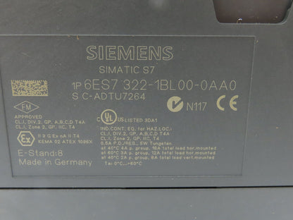 Siemens Block I/O Input PLC Input Output Module Assembly & Rail