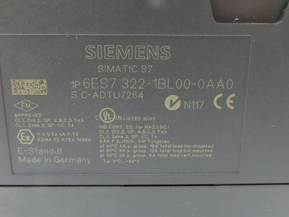 Siemens Block I/O Input PLC Input Output Module Assembly & Rail