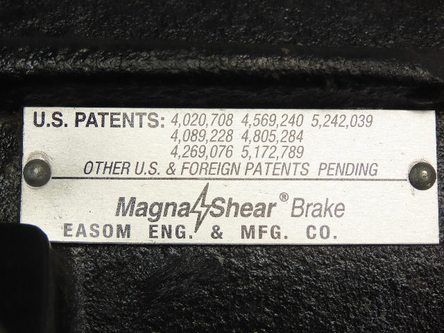 Force Control MagnaShear MS2-D2D0A3N MS-200 2-Speed Drive Oil Shear Motor Brake