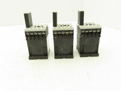 Siemens 3RH1131-1BB40 Contactor Relay & Surge Suppressor 24V Coil 600V Lot of 3