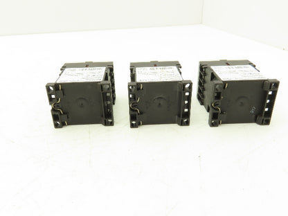 Siemens 3RH1131-1BB40 Contactor Relay & Surge Suppressor 24V Coil 600V Lot of 3