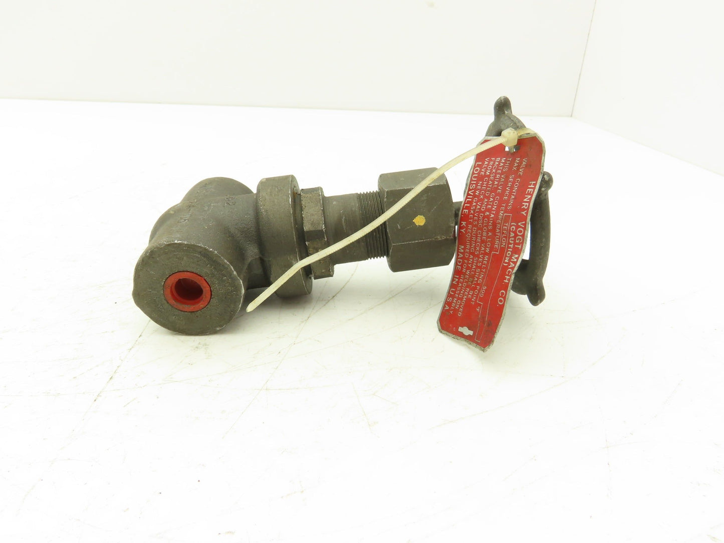 Henry Vogt Mach 9871T Globe Valve 1/4 NPT 5000PSI Forged Steel Rising Stem