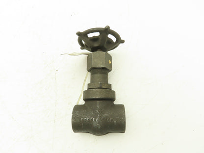 Henry Vogt Mach 9871T Globe Valve 1/4 NPT 5000PSI Forged Steel Rising Stem