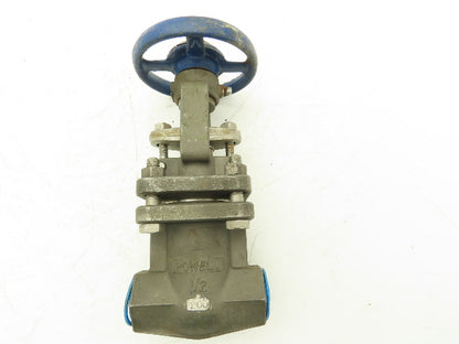 Powell 2490 Gate Valve 1/2" NPT 200PSI Stainless Steel Rising Stem
