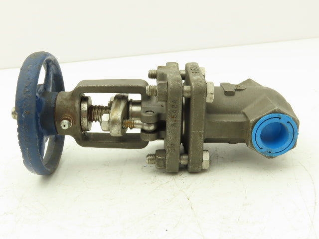 Powell 2490 Gate Valve 1/2" NPT 200PSI Stainless Steel Rising Stem