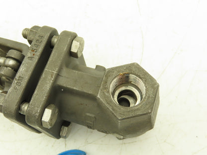 Powell 2490 Gate Valve 1/2" NPT 200PSI Stainless Steel Rising Stem