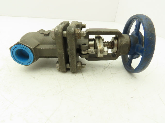 Powell 2490 Gate Valve 1/2" NPT 200PSI Stainless Steel Rising Stem