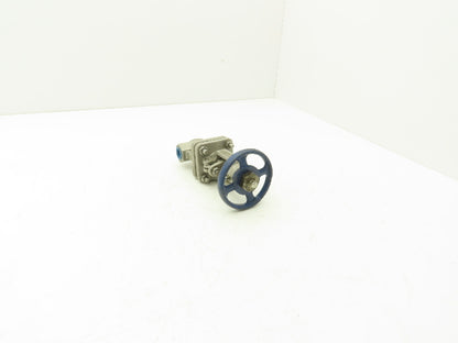 Powell 2490 Gate Valve 1/2" NPT 200PSI Stainless Steel Rising Stem