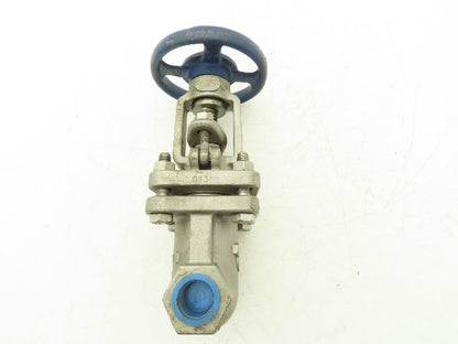 Powell 2490 Gate Valve 1/2" NPT 200PSI Stainless Steel Rising Stem