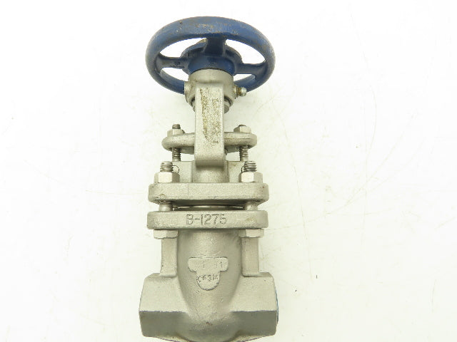 Powell 2490 Gate Valve 1/2" NPT 200PSI Stainless Steel Rising Stem
